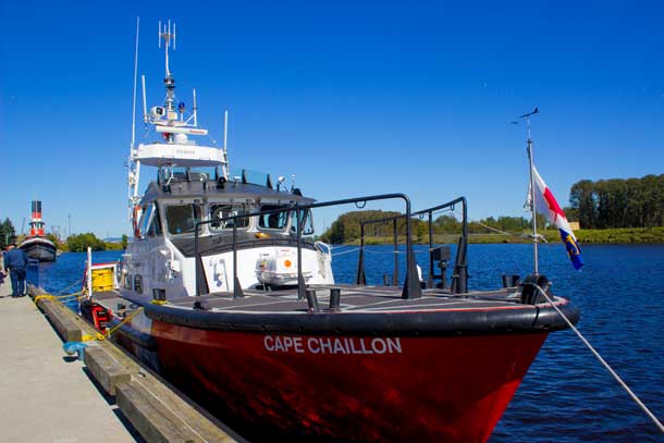 Canadian Coast Guard was onsite at Riverfest