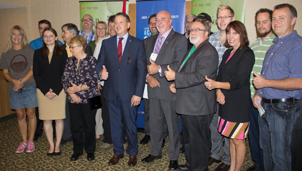 Major announcements of $3 million in Funding for Thunder Bay made this morning by Minister Rickford.