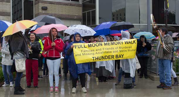 9th Full Moon Memory Walk getting underway at City Hall in Thunder Bay