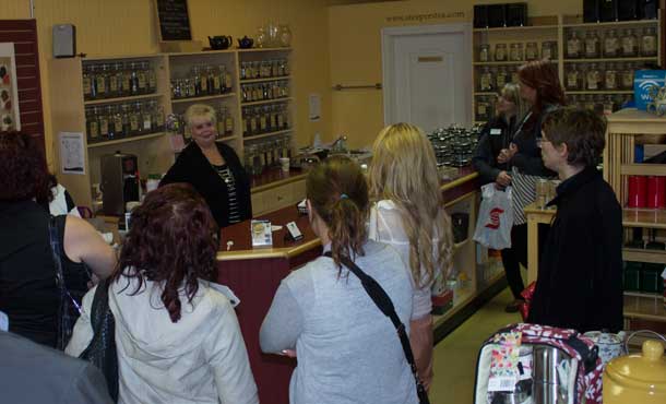Is Tea popular with Shift Network Members - At Steepers Tea on May Street, Pat shares tea knowledge.