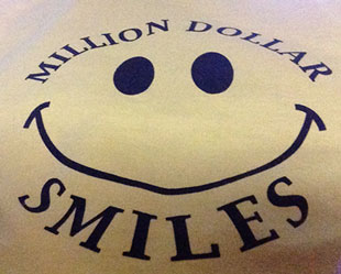 Million Dollar Smiles is a non-profit organization that exists to put smiles on the faces of children navigating life threatening illnesses and medical adversity in their everyday life. The cumulative efforts of our loyal community volunteers helps Million Dollar Smiles raise money to support gift-giving programs and special events for our MDS children and families.