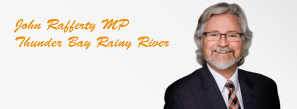 John Rafferty MP Thunder Bay Rainy River