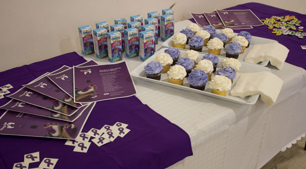Treats for the youth at the Child Abuse Prevention Month launch