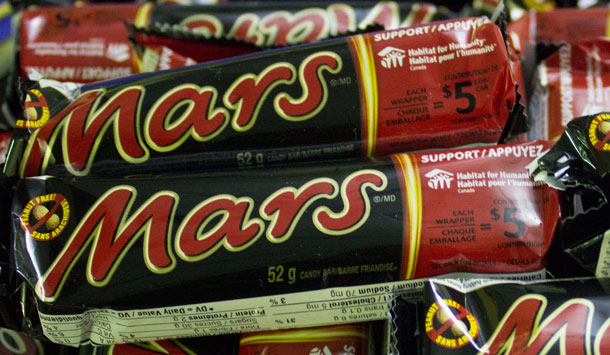 Support Habitat for Humanity - Enter the Code off your Mars Bar and Habitat for Humanity gets $5