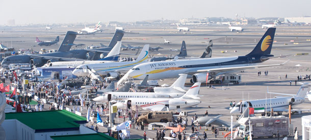 Many aircraft will be on static display at the Dubai Airshow