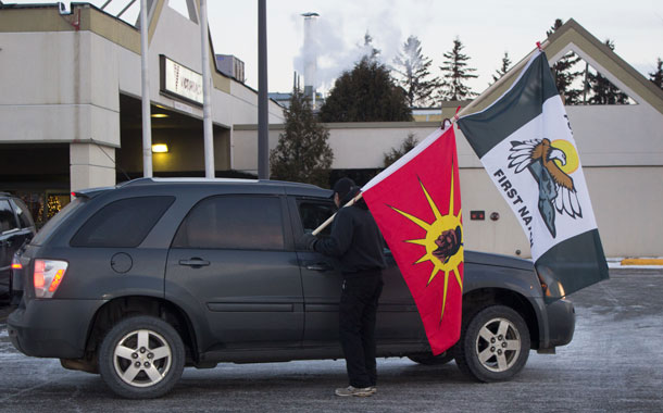 Fort William First Nation along the Spiritually important Nor'Westers in Northern Ontario