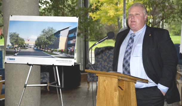 Toronto Mayor Rob Ford