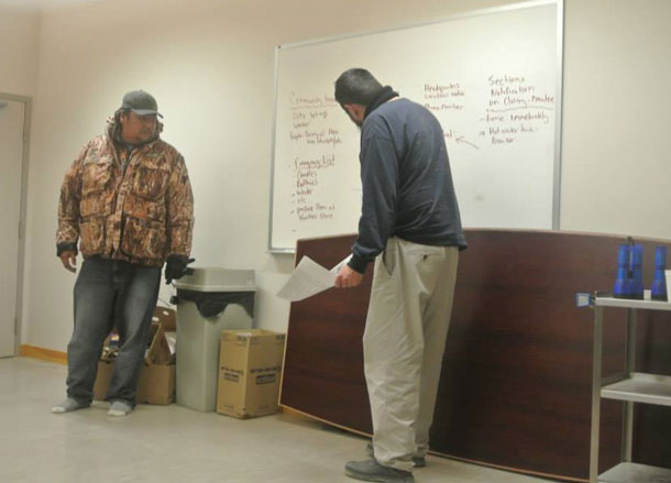 Make a plan, work the plan - Attawapiskat put their 'A-Team' to work this week!