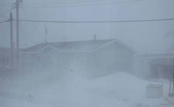 Attawapiskat has been hit with a major storm with powerful winds this week.