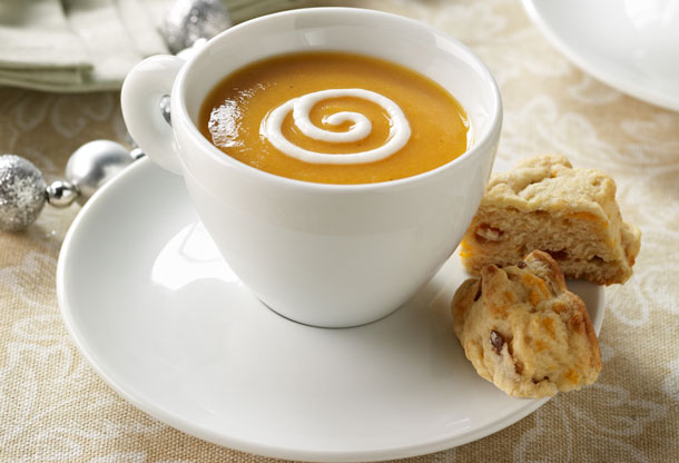 Curried Carrot and Potato Soup Shooters