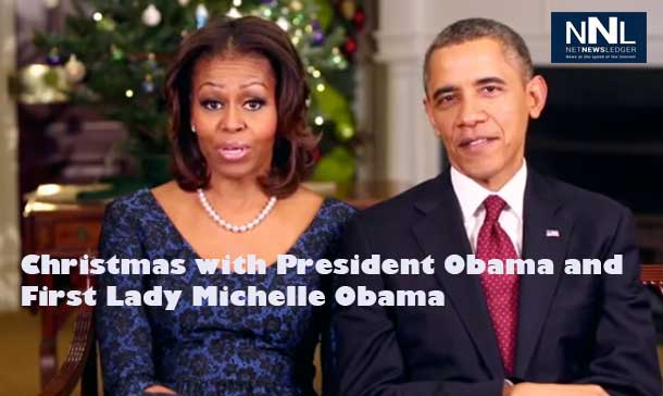 President Obama and First Lady Michelle Obama reflect on Christmas from the White House