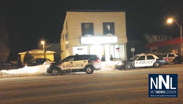 Thunder Bay Police responded with five units to a call on May Street Friday Night