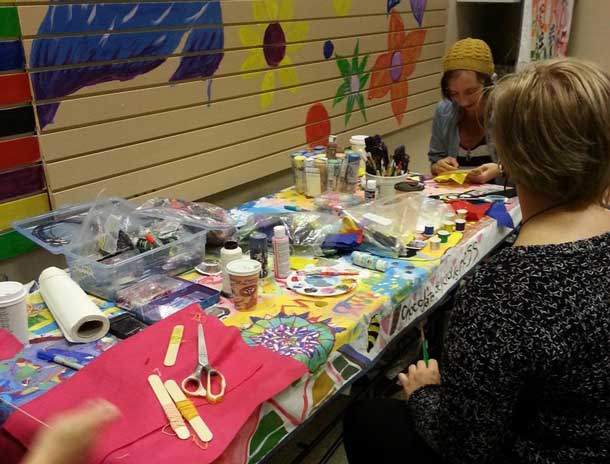 Exploring the artistic side at Youth Centres TBay