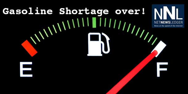 Gasoline Shortage Over in Thunder Bay