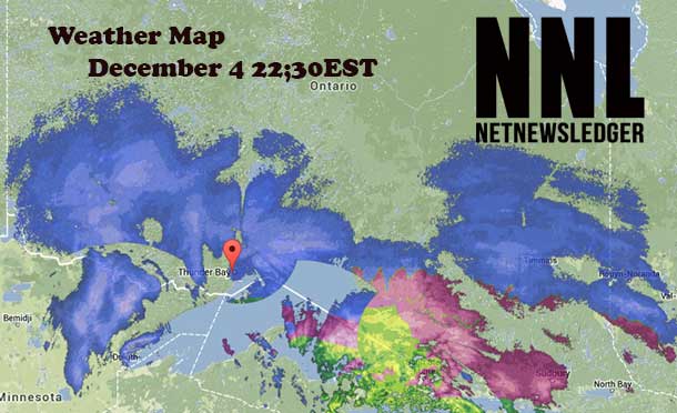 Weather Underground Radar Map at 22;30EST December 4 2013