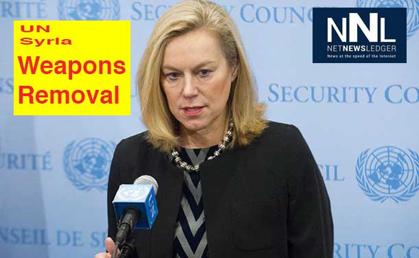 Special Coordinator of the OPCW-UN Joint Mission on eliminating Syria’s chemical weapons programme Sigrid Kaag. UN Photo/Evan Schneider