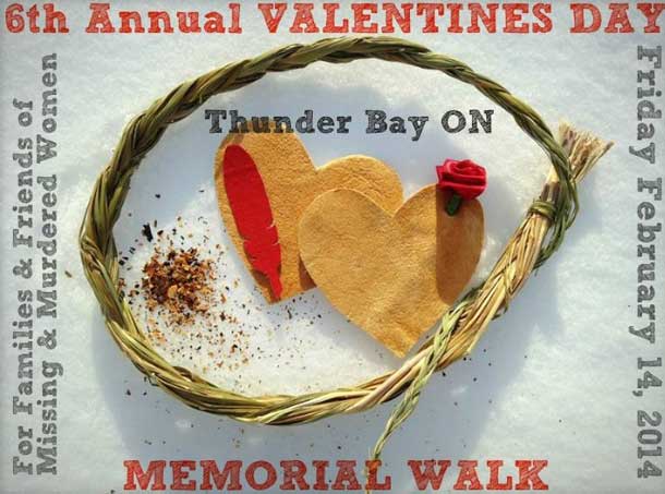 The 6th Annual Valentines Day Memorial Walk will be February 14 2014