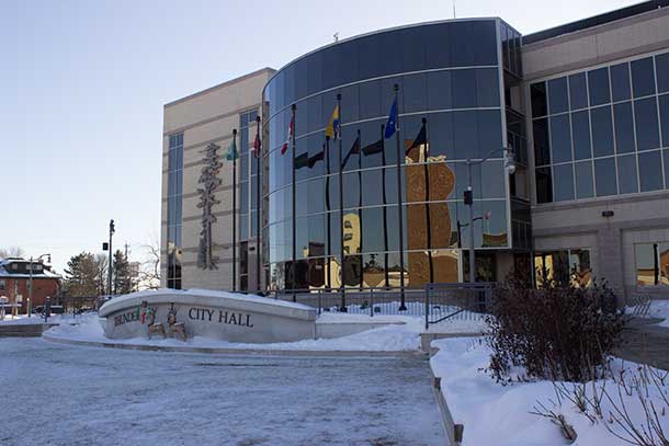 Thunder Bay City Hall will be the site of a debate on the Event Centre on Monday