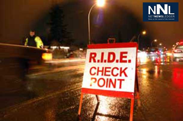 Festive R.I.D.E. Program success. Thunder Bay Police report on solid December