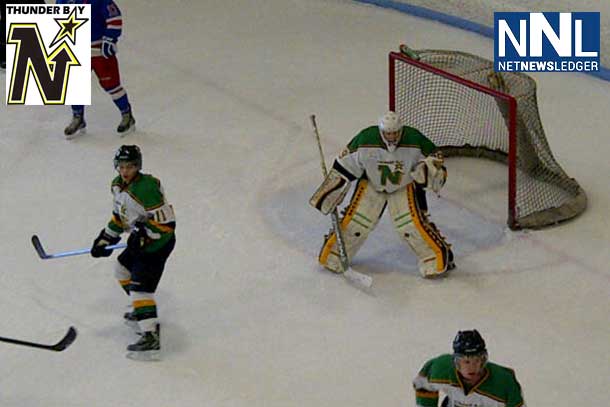 Thunder Bay North Stars are playing hot in Spooner Wisconsin