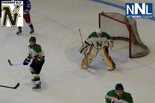 Thunder Bay North Stars are playing hot in Spooner Wisconsin 