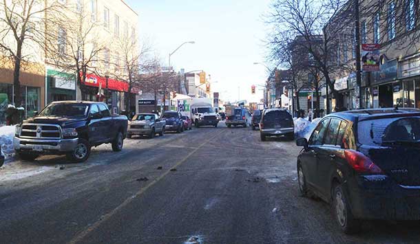 The area is beautiful, and in the summer lined with trees it is one of the more scenic downtown vistas.