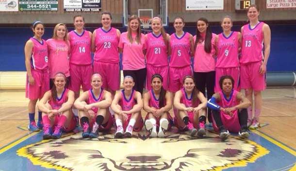 The Lakehead Thunderwolves women fell to McMaster at the Pink Game