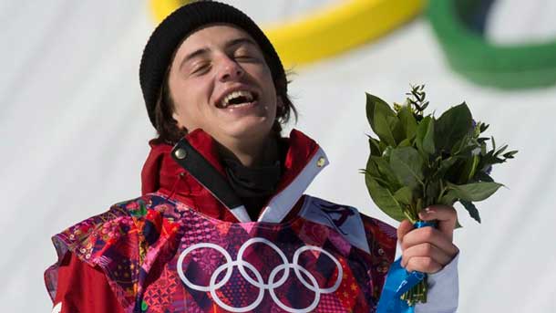 Mark McMorris has won bronze in Sochi at the Slopeside snowboarding competition.