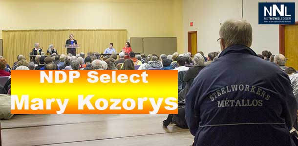 NDP members choose Mary Kozorys as their candidate