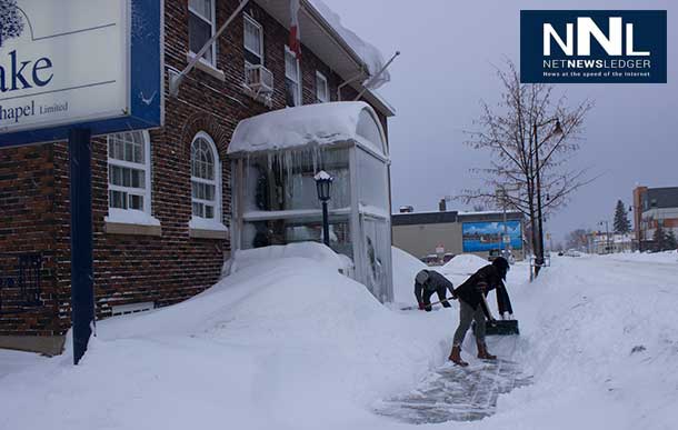 Thunder Bay is digging out from a major snow storm