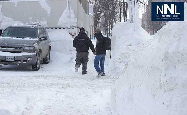 Tall Snowbanks can be dangerous.