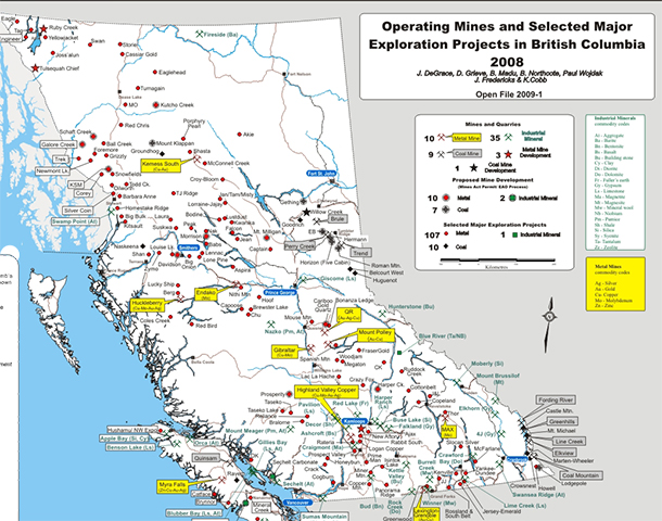 map of bc mines        <h3 class=