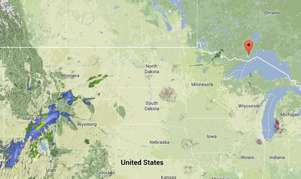 A growing Low Pressure System over Colorado is expected to build to a major winter storm.