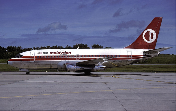 Malaysia Alrlines Boeing 737-200