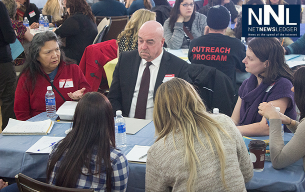 Mayor Hobbs and Councillor Rebecca Johnson were on hand to participate and listen.