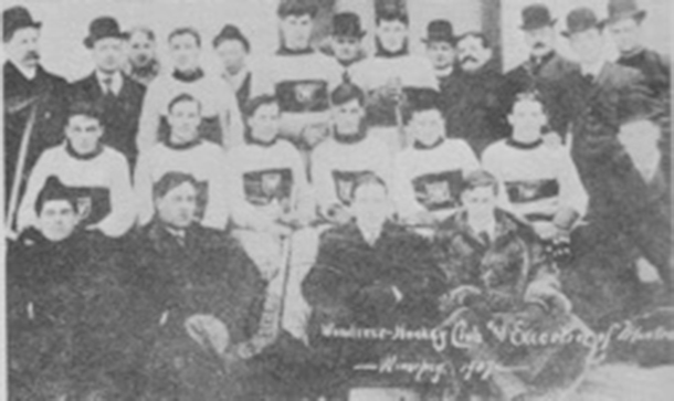The Montreal Wanderers in 1907