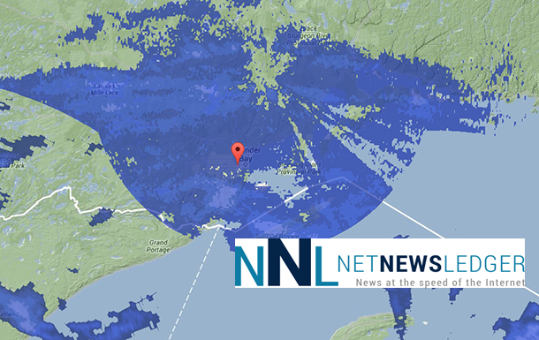 Thunder Bay is stuck in the snow zone.