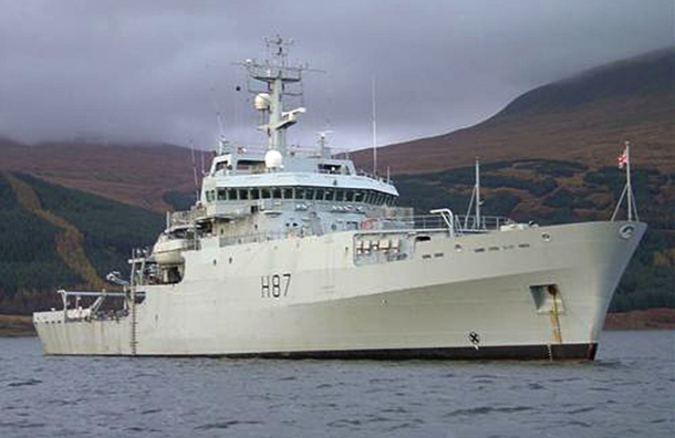 The HMS Echo has joined the search for Malaysia Airlines MH370