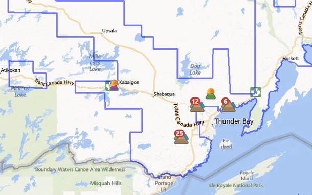 Forty-four Hydro One Customers in Thunder Bay District are without power this morning.