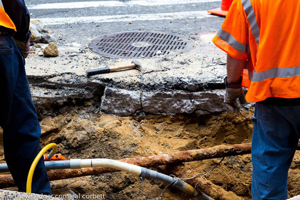 New York has far more depth to their roads.