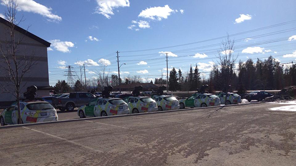Ten Google Cars are in Thunder Bay today, capturing updated images for Google Maps