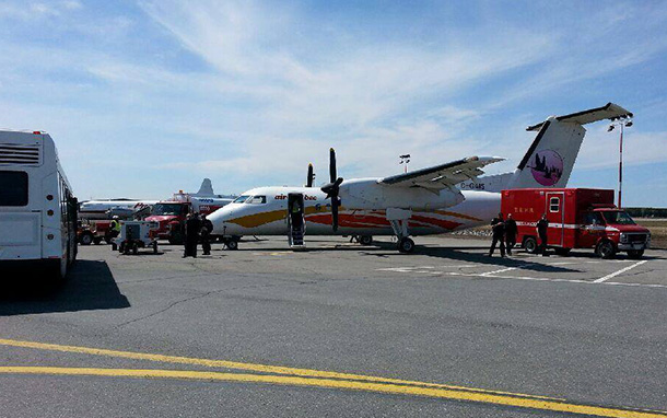 Thunder Bay International Airport has handed 14 flights and approx 350-400 people evacuated from Kashechewan.