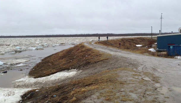 High Water in Kashechewan.