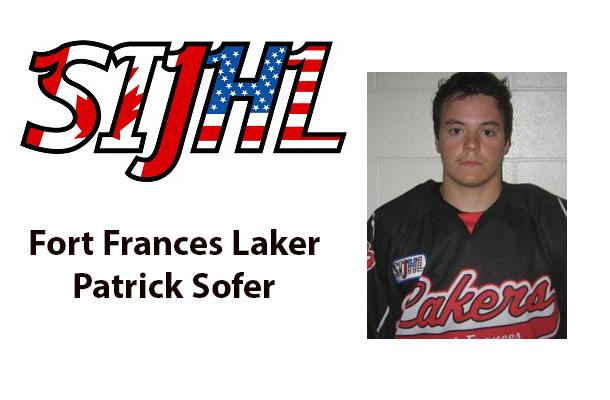 SIJHL Fort Frances Laker Patrick Sofer off to University in Chicago