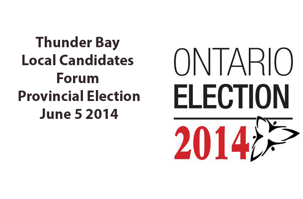 Thunder Bay Local Candidates Forum