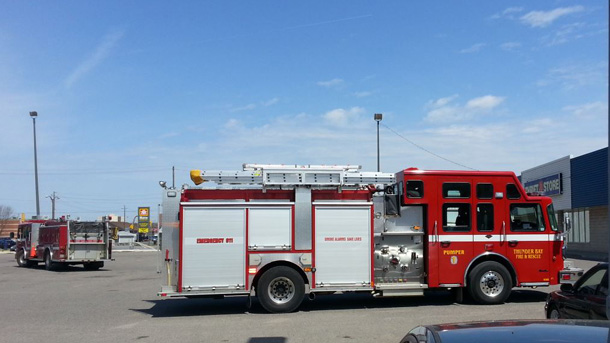 Thunder Bay Fire Rescue Units in Intercity