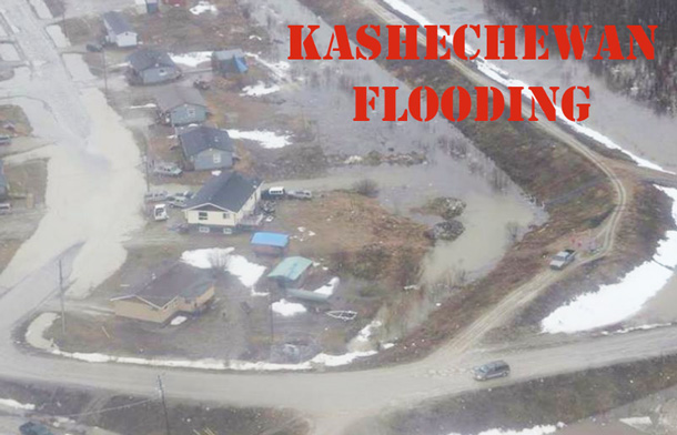 Aerial Image of Kashechewan - Supplied.