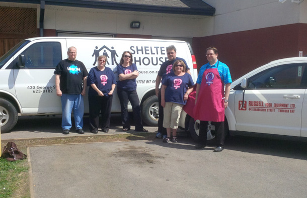 Combined efforts of OPSEU and Russell Foods are helping Shelter House