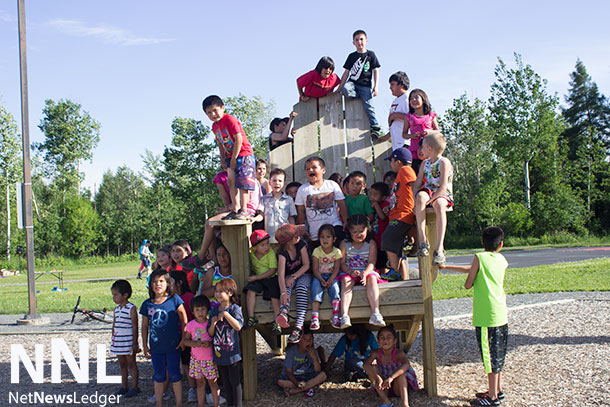 Happy Canada Day from the kids in the Windsor and Blutcher / Picton Neighbourhood Photo by Nicole Baxter