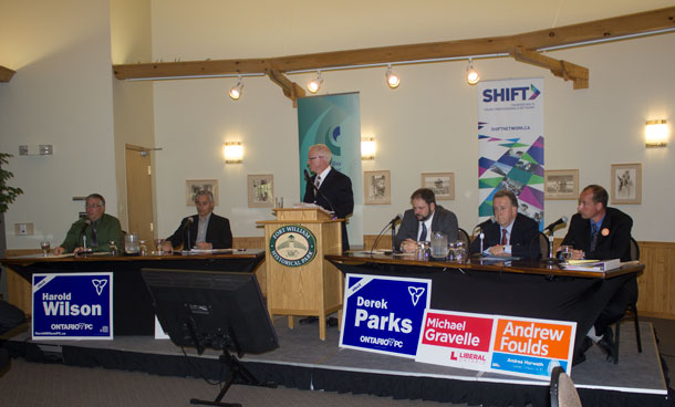 Thunder Bay Chamber of Commerce sponsored an Election Forum at the Fort William Historical Park
